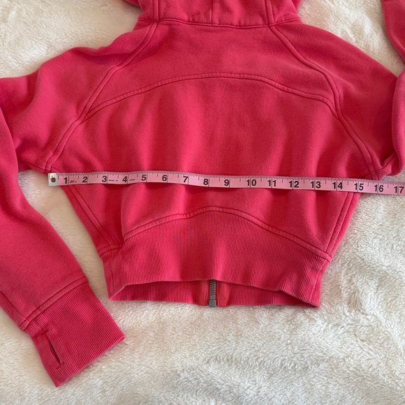 Lululemon CROPPED Scuba Full-Zip Hoodie - Picture 14 of 15